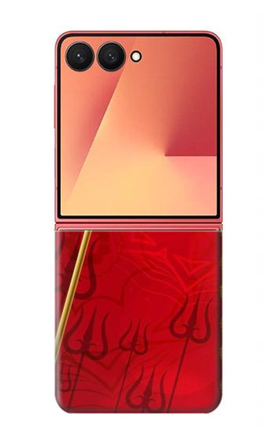 S3788 Shiv Trishul Case Cover Custodia per Samsung Galaxy Z Flip 7