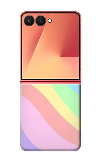 S3810 Pastel Unicorn Summer Wave Case Cover Custodia per Samsung Galaxy Z Flip 7