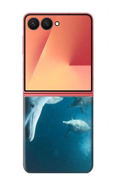 S3878 Dolphin Case Cover Custodia per Samsung Galaxy Z Flip 7