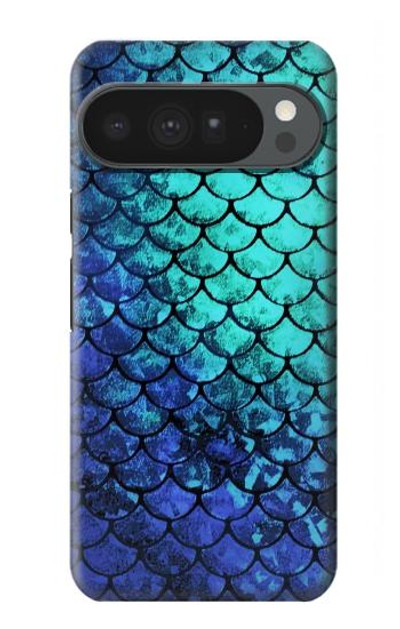 S3047 Green Mermaid Fish Scale Case Cover Custodia per Google Pixel 10 Pro XL