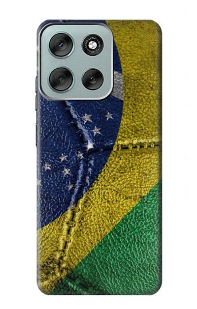 S3297 Brazil Flag Vintage Football Graphic Case Cover Custodia per Motorola Moto G56 S3297 Brazil Flag Vintage Football Graphic Case Cover Custodia per Motorola Moto G56