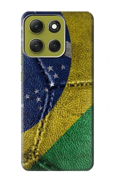 S3297 Brazil Flag Vintage Football Graphic Case Cover Custodia per Motorola Moto G86 S3297 Brazil Flag Vintage Football Graphic Case Cover Custodia per Motorola Moto G86