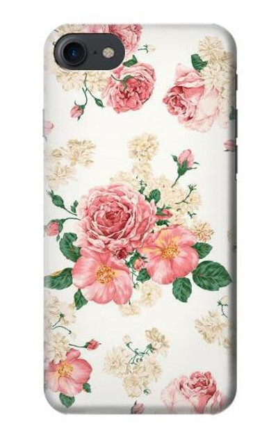 S1859 Rose Pattern Case Cover Custodia per iPhone 7, iPhone 8