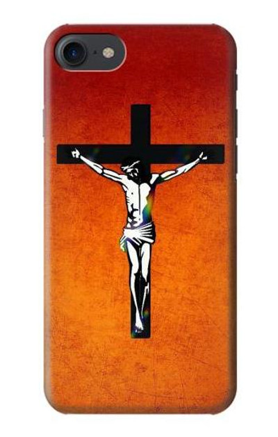 S2421 Jesus Christ On The Cross Case Cover Custodia per iPhone 7, iPhone 8