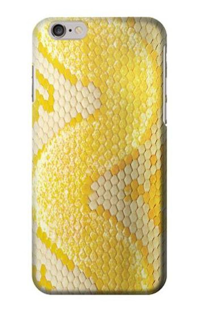 S2713 Yellow Snake Skin Graphic Printed Case Cover Custodia per iPhone 6 6S