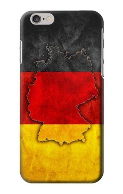S2935 Germany Flag Map Case Cover Custodia per iPhone 6 6S