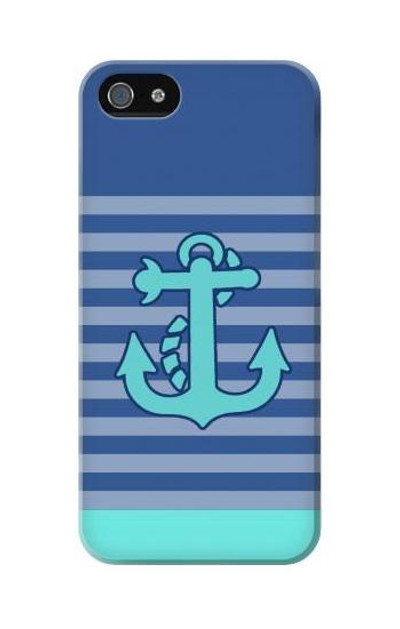 S2081 Nautical Anchor Case Cover Custodia per iPhone 5C