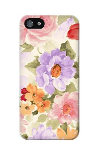 S3035 Sweet Flower Painting Case Cover Custodia per iPhone 5C