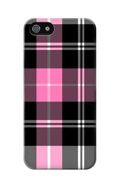 S3091 Pink Plaid Pattern Case Cover Custodia per iPhone 5C