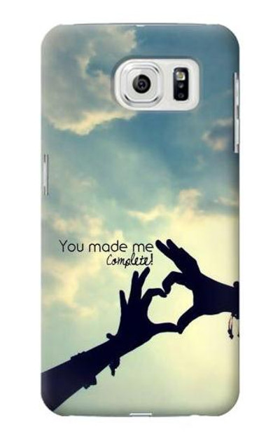 S2640 You Made Me Complete Love Case Cover Custodia per Samsung Galaxy S7 Edge