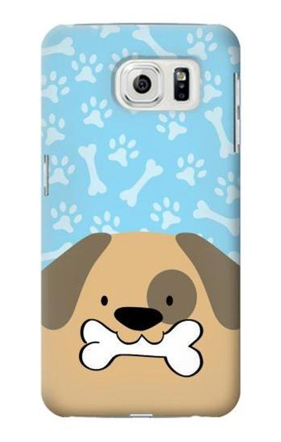 S2669 Cute Dog Paws Bones Cartoon Case Cover Custodia per Samsung Galaxy S7 Edge