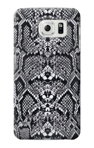 S2855 White Rattle Snake Skin Graphic Printed Case Cover Custodia per Samsung Galaxy S7 Edge