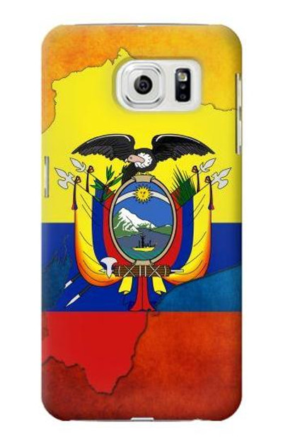 S3020 Ecuador Flag Case Cover Custodia per Samsung Galaxy S7 Edge