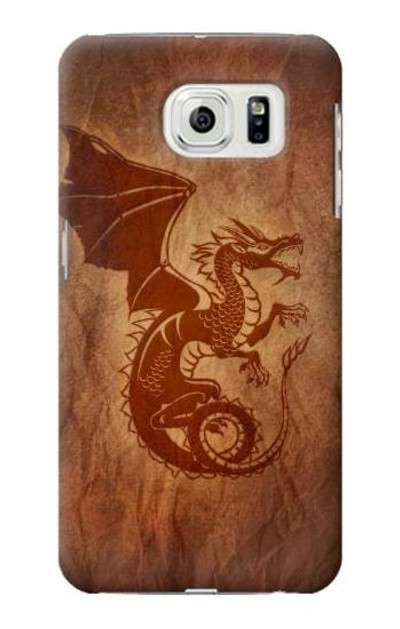 S3086 Red Dragon Tattoo Case Cover Custodia per Samsung Galaxy S7 Edge