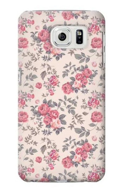 S3095 Vintage Rose Pattern Case Cover Custodia per Samsung Galaxy S7 Edge