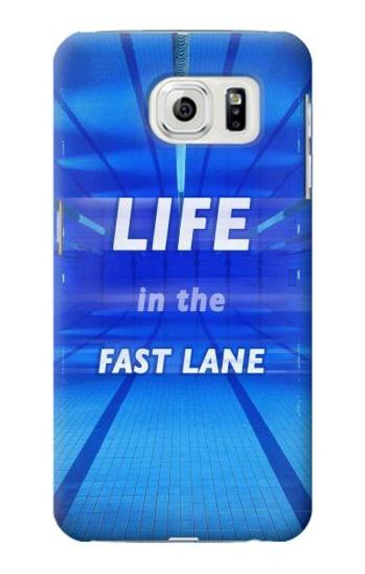 S3136 Life in the Fast Lane Swimming Pool Case Cover Custodia per Samsung Galaxy S7 Edge