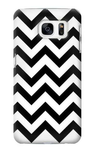 S1613 Chevron Zigzag Case Cover Custodia per Samsung Galaxy S7