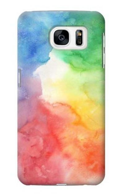 S2945 Colorful Watercolor Case Cover Custodia per Samsung Galaxy S7