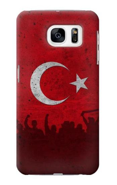 S2991 Turkey Football Soccer Euro 2016 Case Cover Custodia per Samsung Galaxy S7