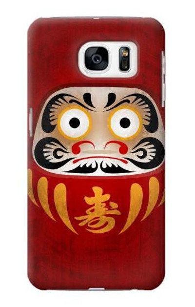 S3023 Japan Good Luck Daruma Doll Case Cover Custodia per Samsung Galaxy S7