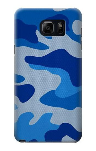 S2958 Army Blue Camo Camouflage Case Cover Custodia per Samsung Galaxy S6 Edge Plus