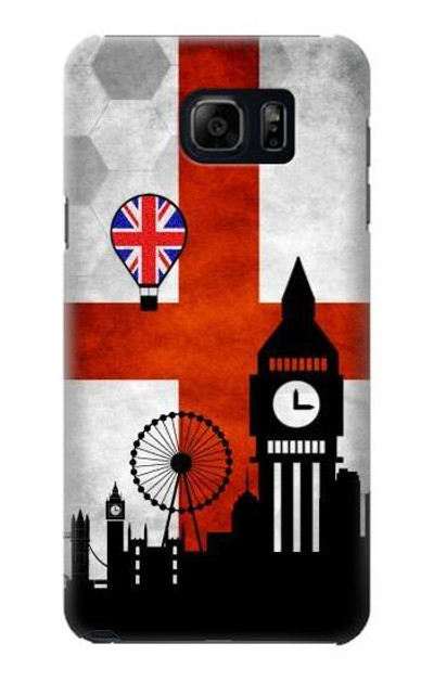 S2979 England Football Soccer Euro 2016 Case Cover Custodia per Samsung Galaxy S6 Edge Plus