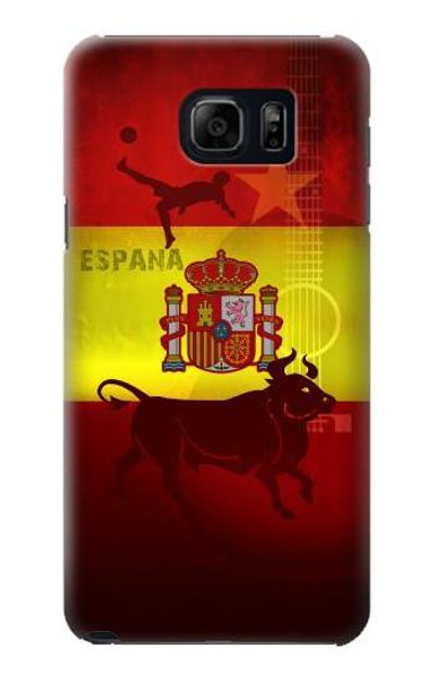 S2984 Spain Football Soccer Euro 2016 Case Cover Custodia per Samsung Galaxy S6 Edge Plus