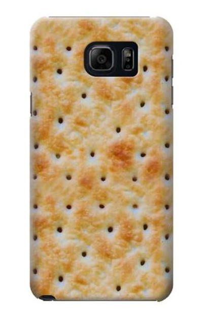 S2987 Cream Cracker Biscuits Case Cover Custodia per Samsung Galaxy S6 Edge Plus