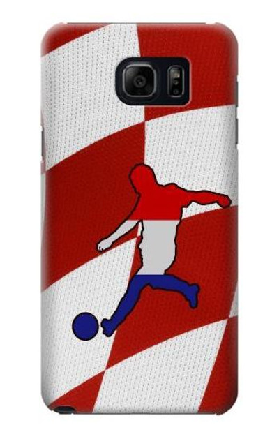 S2993 Croatia Football Soccer Euro 2016 Case Cover Custodia per Samsung Galaxy S6 Edge Plus