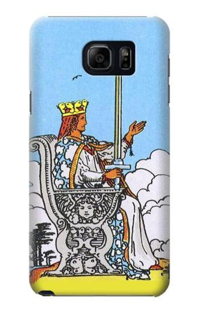 S3068 Tarot Card Queen of Swords Case Cover Custodia per Samsung Galaxy S6 Edge Plus