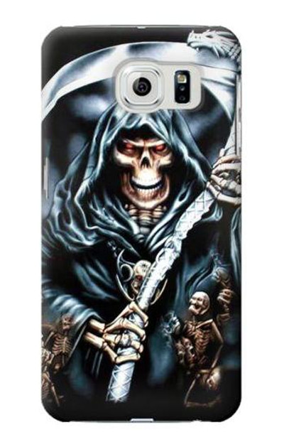 S0295 Grim Reaper Case Cover Custodia per Samsung Galaxy S6