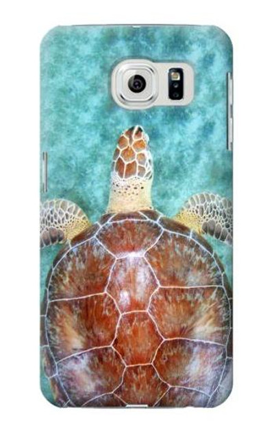 S1424 Sea Turtle Case Cover Custodia per Samsung Galaxy S6