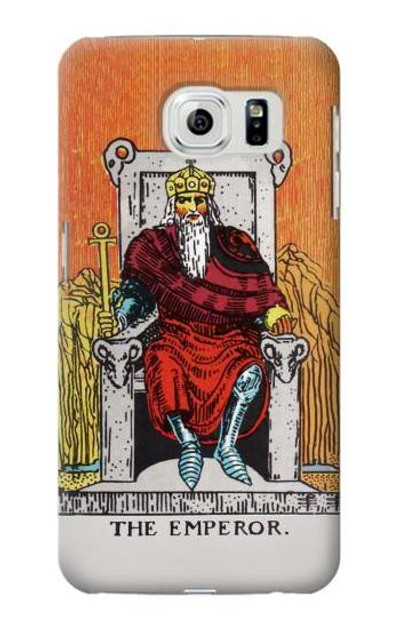 S2808 Tarot Card The Emperor Case Cover Custodia per Samsung Galaxy S6