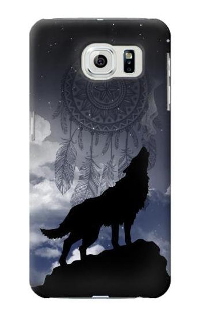 S3011 Dream Catcher Wolf Howling Case Cover Custodia per Samsung Galaxy S6