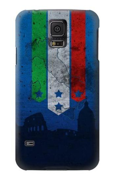 S2983 Italy Football Soccer Euro 2016 Case Cover Custodia per Samsung Galaxy S5