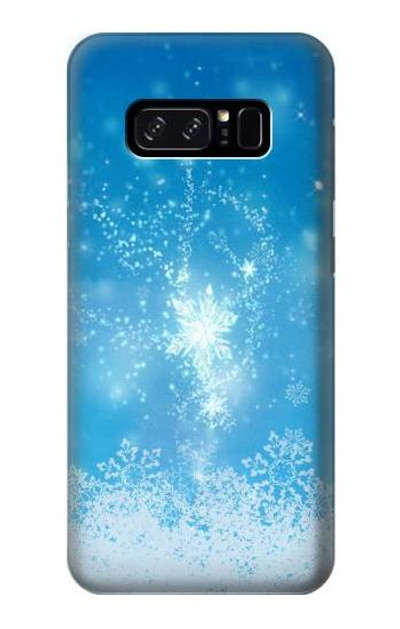 S2923 Frozen Snow Spell Magic Case Cover Custodia per Note 8 Samsung Galaxy Note8