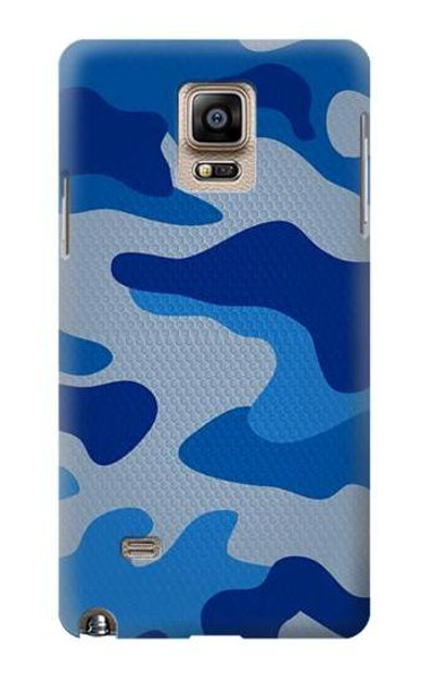 S2958 Army Blue Camo Camouflage Case Cover Custodia per Samsung Galaxy Note 4