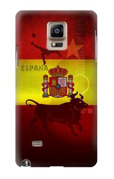 S2984 Spain Football Soccer Euro 2016 Case Cover Custodia per Samsung Galaxy Note 4