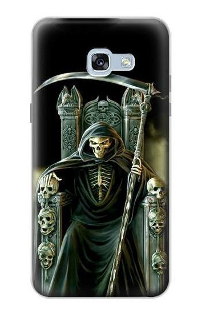 S1024 Grim Reaper Skeleton King Case Cover Custodia per Samsung Galaxy A5 (2017)