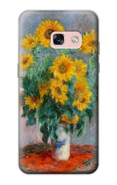 S2937 Claude Monet Bouquet of Sunflowers Case Cover Custodia per Samsung Galaxy A3 (2017)