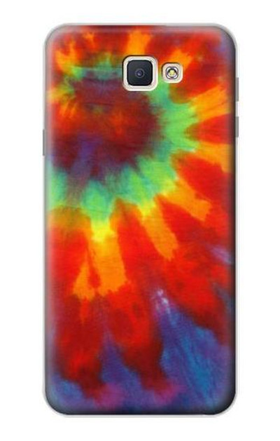 S2985 Colorful Tie Dye Texture Case Cover Custodia per Samsung Galaxy J7 Prime (SM-G610F)