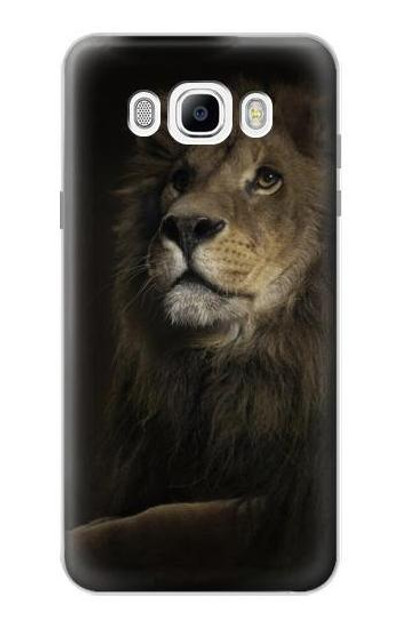 S0472 Lion Case Cover Custodia per Samsung Galaxy J7 (2016)