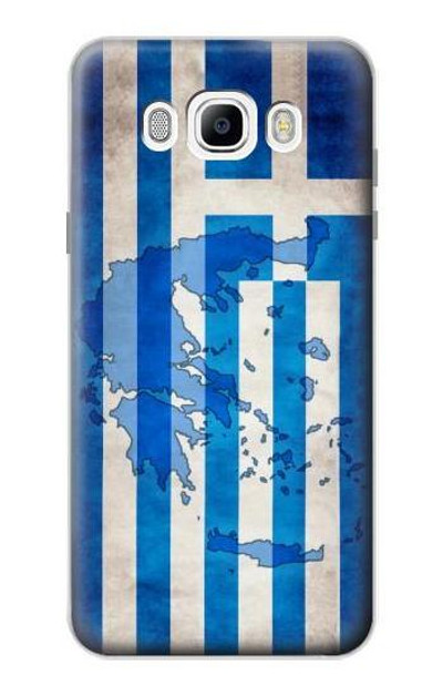 S2970 Greece Football Soccer Euro 2016 Case Cover Custodia per Samsung Galaxy J7 (2016)