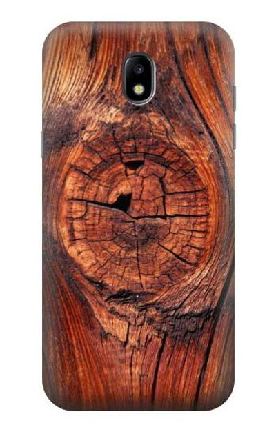 S0603 Wood Graphic Printed Case Cover Custodia per Samsung Galaxy J5 (2017) EU Version