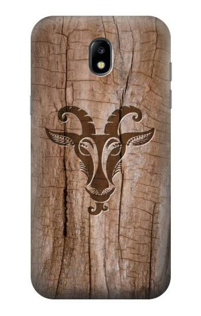 S2183 Goat Wood Graphic Printed Case Cover Custodia per Samsung Galaxy J5 (2017) EU Version