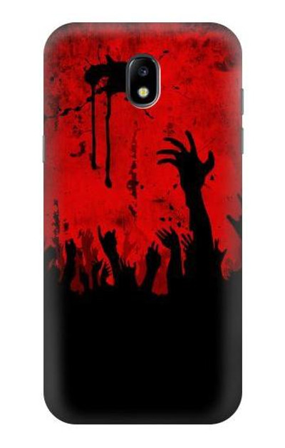 S2458 Zombie Hands Case Cover Custodia per Samsung Galaxy J5 (2017) EU Version
