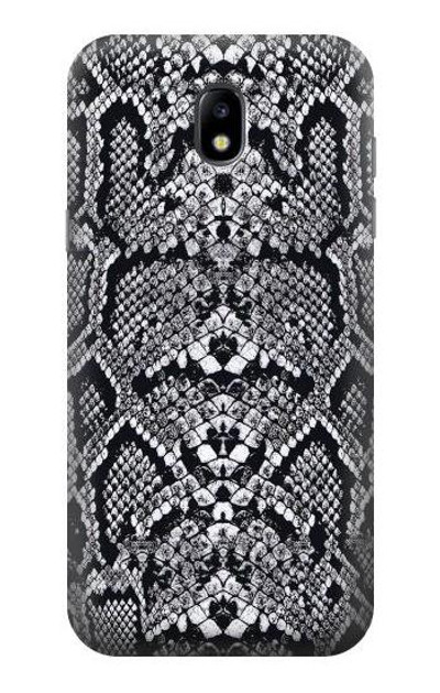 S2855 White Rattle Snake Skin Graphic Printed Case Cover Custodia per Samsung Galaxy J5 (2017) EU Version