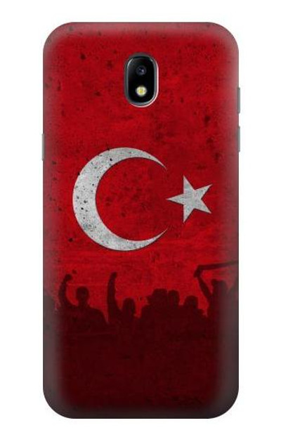 S2991 Turkey Football Soccer Euro 2016 Case Cover Custodia per Samsung Galaxy J5 (2017) EU Version