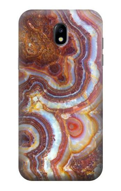 S3034 Colored Marble Texture Printed Case Cover Custodia per Samsung Galaxy J5 (2017) EU Version