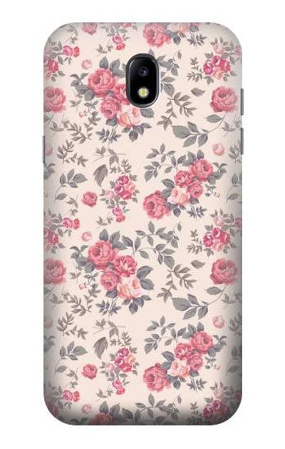 S3095 Vintage Rose Pattern Case Cover Custodia per Samsung Galaxy J5 (2017) EU Version